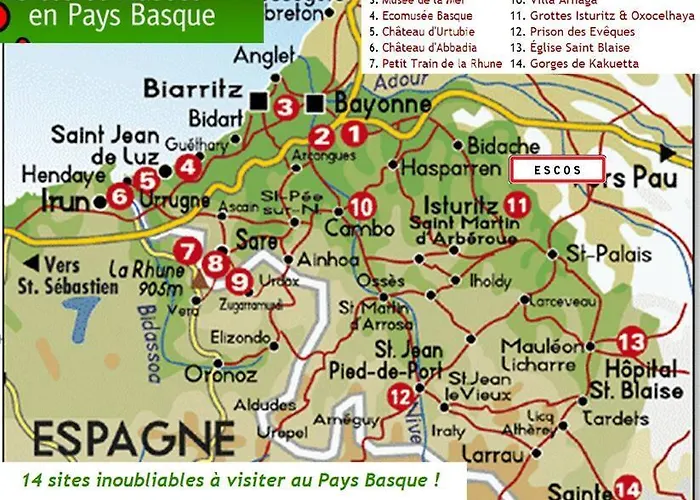 Le Trèfle Studioescos Hébergement de vacances Escos